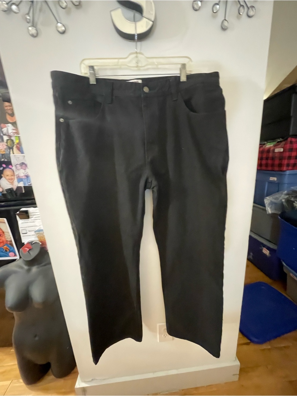 Ablanche NY Men's Black Casual Pants Size 44/32